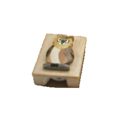 Taille-Crayon en Bois Hibou