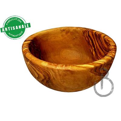 Bol en Bois d'Olivier Massif 15 cm