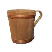 Mangeoire Oiseaux Bois Grand Modèle 1.5L - Bois&Poterie