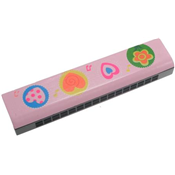 Harmonica en Bois Jouet Enfant Lot X4 - Bois&Poterie