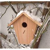 Nichoir Mangeoire à Oiseaux en Bois Relais-Gastronomique