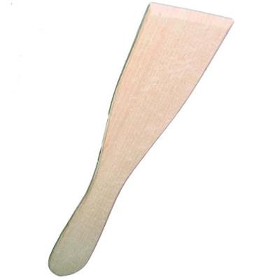 Spatule Plate Biseautée en Bois Naturel