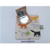 Pochette de Maquillage et son Double Miroir