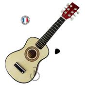 Guitare en Bois pour Enfants Couleur Naturelle