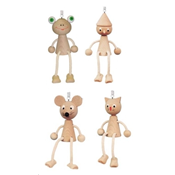 Mobile Animal sur Ressort en Bois