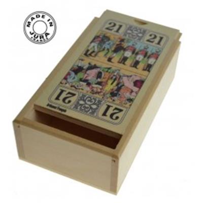 Boite a Cartes, Coffret Tarot en Bois