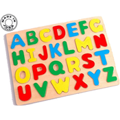 Puzzle Alphabétique en Bois Multicolore