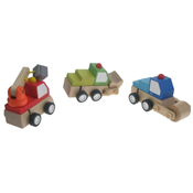 Engin de Chantier à Friction (lot de 3)