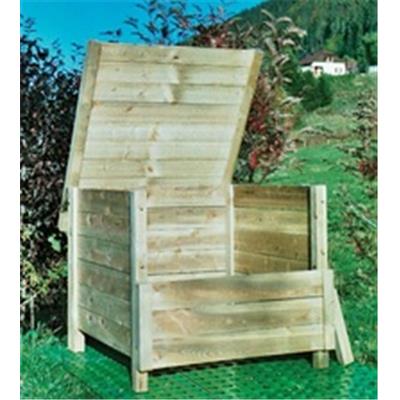 Le composteur de jardin en bois 650L pour faire le compost