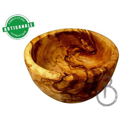 Bol en Bois d'Olivier Naturel 10 cm