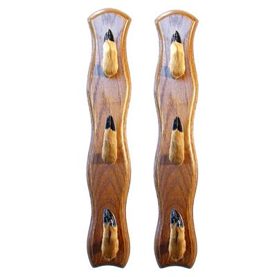 Porte Fusils en Bois et Pattes de Chevreuils