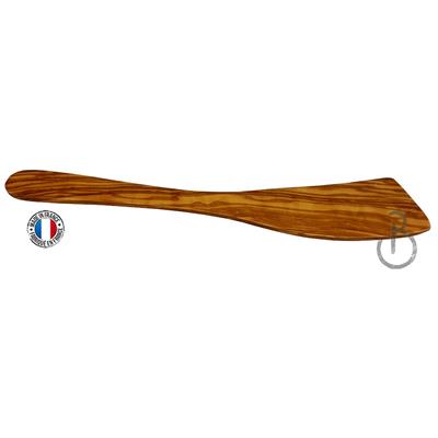 Spatule Galbée en Bois d'Olivier 30 cm