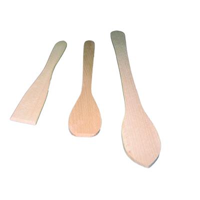 Spatule ronde lot de 4