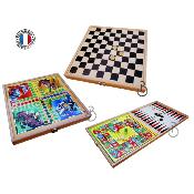 Jeux de Socit x4 en Coffret (pion buis)