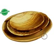 Lot de 3 Raviers en Bois d'Olivier