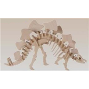 Puzzle Maquette 3D en Bois Stegosaure