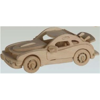 Puzzle Maquette 3D en Bois Porsche 911