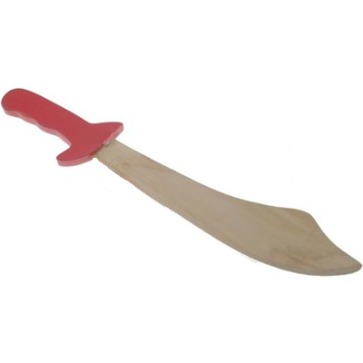 Sabre en Bois Naturel Pour Enfant