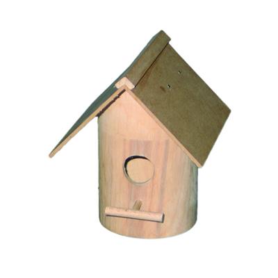 Nichoir à Oiseaux en Bois Naturel