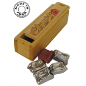 Osselet en Coffret Bois Dcor