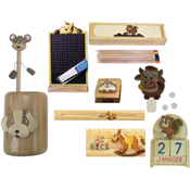 Kit Rentrée des Classes en Bois Précieux
