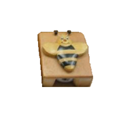 Taille-Crayon en Bois Abeille