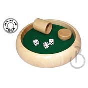 421 Jeu de Dé sur Piste en Bois 35cm