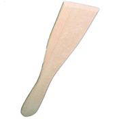 Spatule Plate Biseaute en Bois Naturel