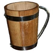 Chope, Gobelet, Pinte  Bire en Bois 0.5l