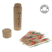 Mikado Jeu Tube en Buis Naturel