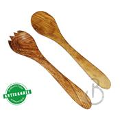 Couverts en Bois d'Olivier
