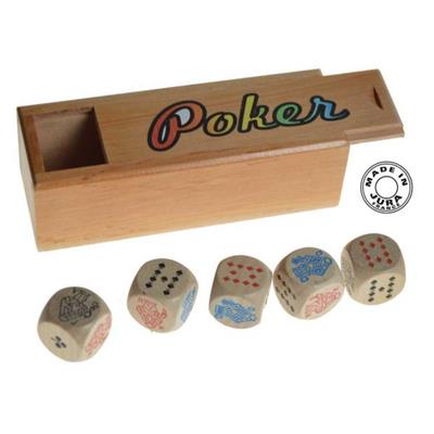 Poker en Coffret Bois