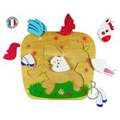 Puzzle Licorne en Bois