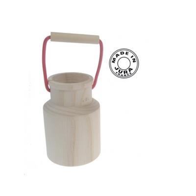 Petit Pot à lait en Bois