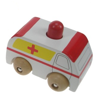 Ambulance en Bois avec Bruitage