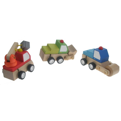 Engin de Chantier à Friction (lot de 3)