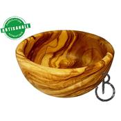 Bol en Bois d'Olivier Naturel 14 cm