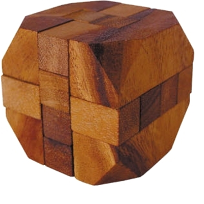 Casse Tête Cube Diamond M1 en Bois