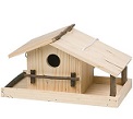 Nichoir en bois pour oiseaux